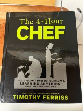 The 4-Hour Chef by - Black/Citron Cookbook